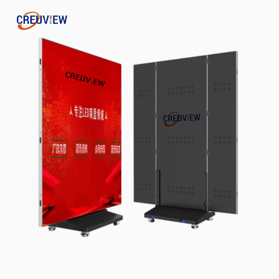 Tampilan LED dalam ruangan P2.5P1.86,P1.53,P1.25, mendukung tampilan satu sisi, tampilan dua sisi, kecerahan tinggi