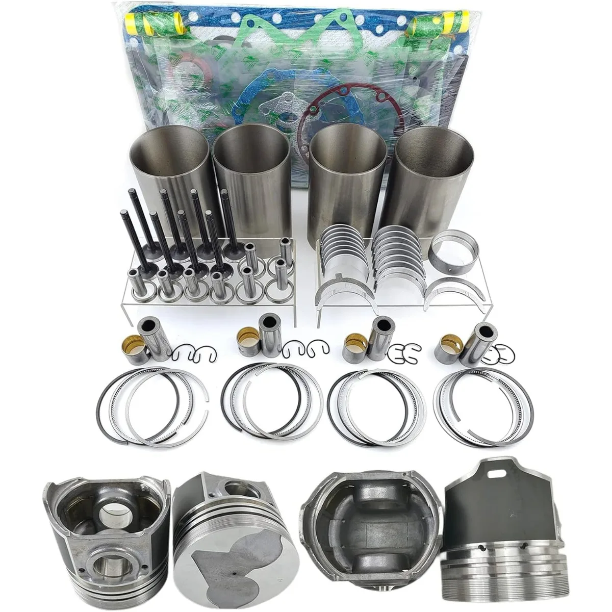 

Комплект для капитального ремонта двигателя V1903 для двигателя Kubota V1903-B V1903 L3600DT трактор New Holland L555 L553 погрузчик Bobcat 231