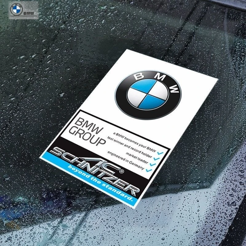 

Car Front Windshield Static Sticker Waterproof Static Decal Fit For BMW 1 3 4 5 7 Series X1 X3 X4 X5 F10 E90 F30 E60 F30 E53 E30