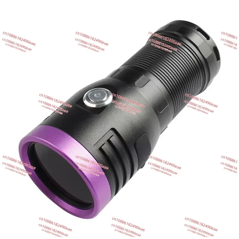 120W high-power UV ultraviolet flashlight 365nm ultraviolet lamp inspection oil stains fluorescent agent detection