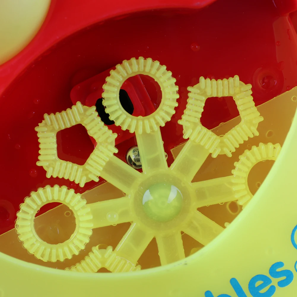 Electric Crab Bubble Machine Battery Powered Without Liquid Soap Bubble Making Toys Safe Portable for Birthday Party Decoration
