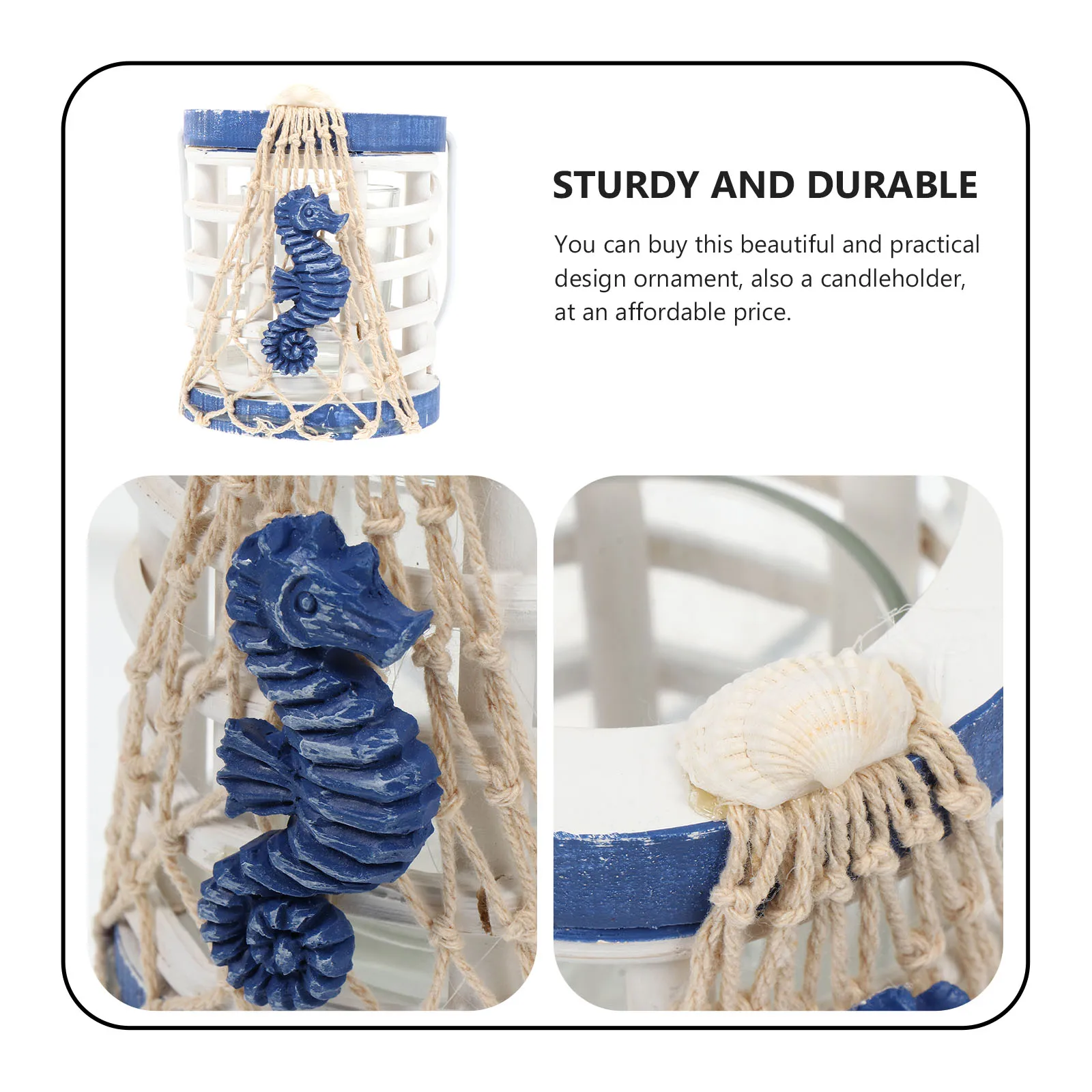 

1pc Candlestick Rattan Candleholder Home Home Candleholder Decor Display Supply Creative Practical Lighting Craft