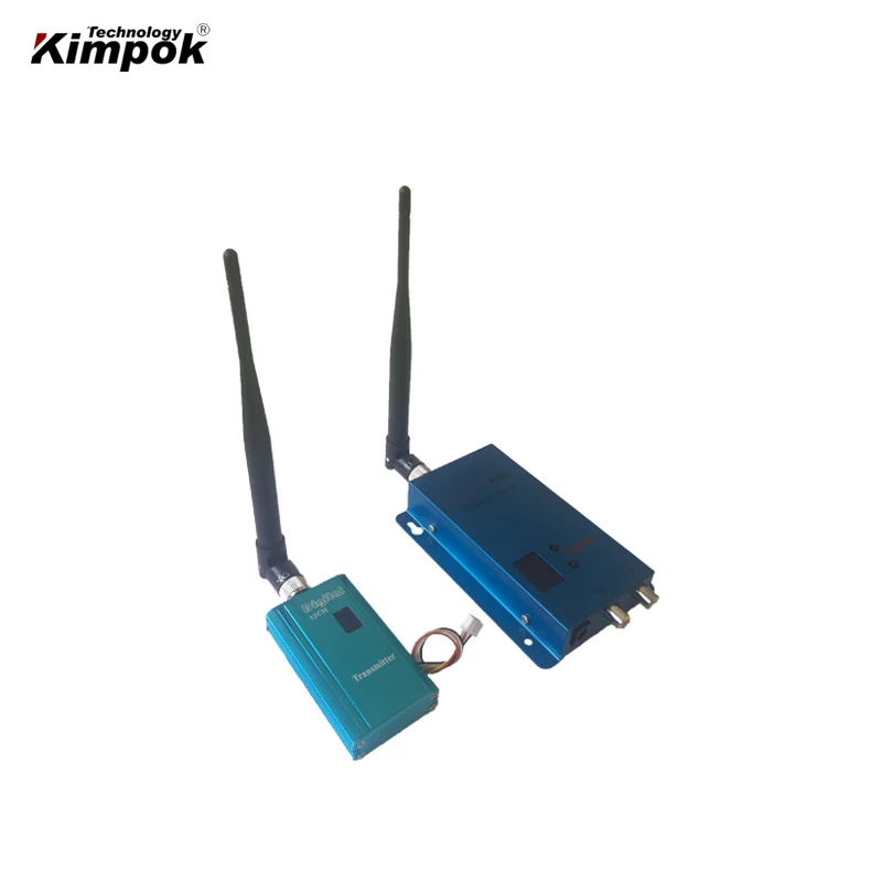 Hight Quality FPV Video Transmitter 1.5Ghz 1500mW 12 Channels Wireless Video Transmitter and Receive 3KM 1.5G Transmitter