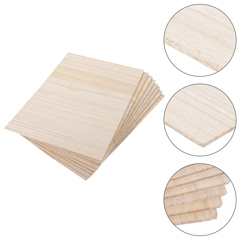8Pcs Taekwondo Board Wood Breaking Board Lightweight Portable Training Pad Beginners Practice Karate Accessory