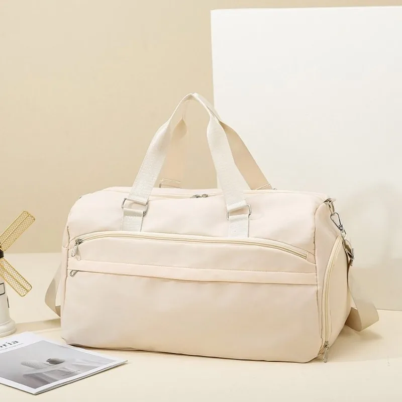 

Oxford Zipper Large Capacity Travel Tote Solid Simple Ladies Bags on Sale 2024 High Quality Versatile Convenient Travel Bags