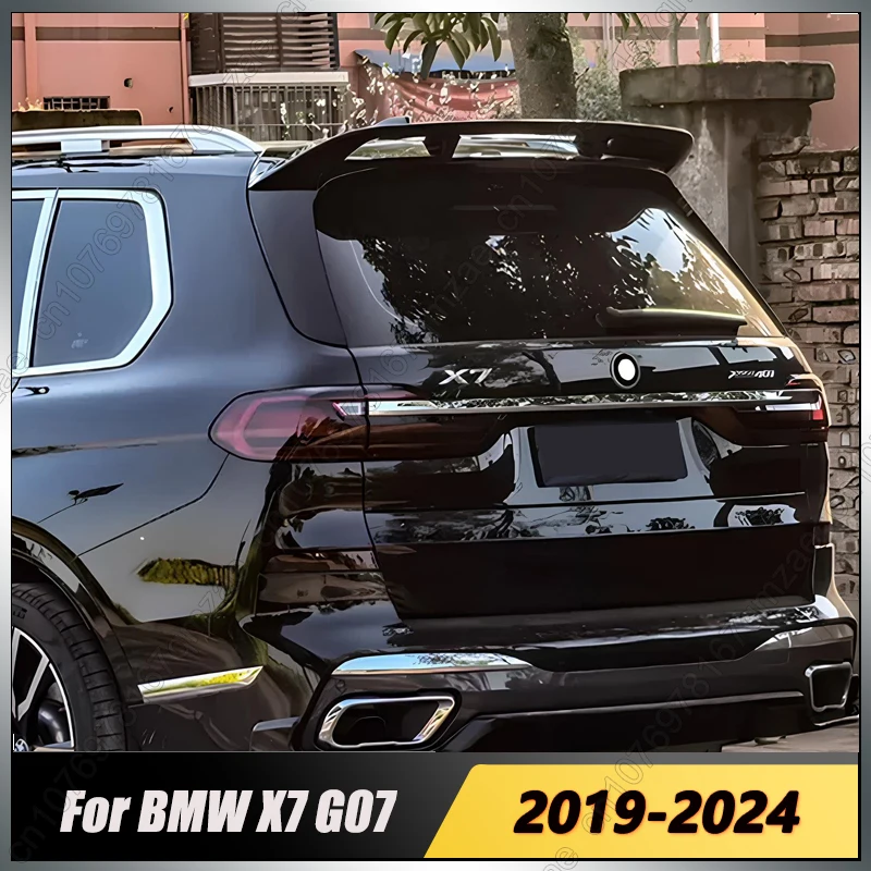 

Car Roof Spoiler Rear Trunk Spoiler Wing For BMW X7 G07 2019-2024 ABS Tail Wing Fixed Top Wing Trim Accessories Tuning Kits