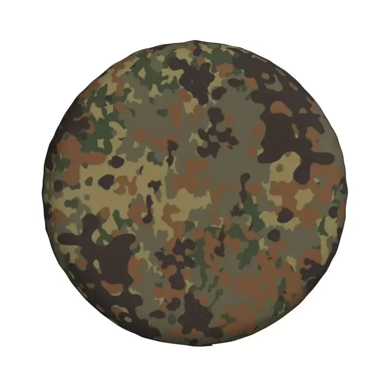 Flecktarn Camo Spare Wheel Tire Cover for Prado Pajero Wrangler Military Army Camouflage Jeep RV SUV Camper Vehicle Accessories