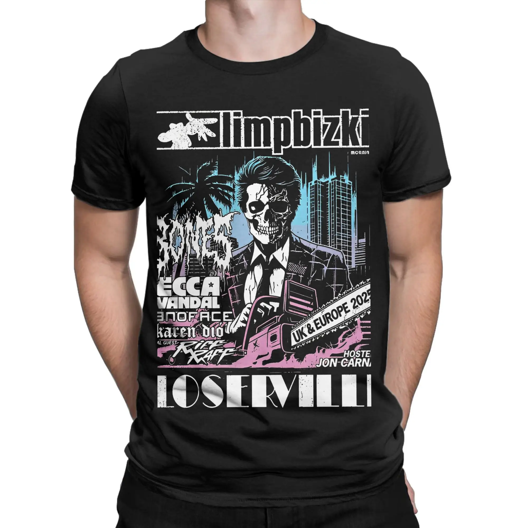 

Limp Bizkit Tour 2025 rock band Tee Shirt for Men Women Gift Idea T Shirts Cotton Clothes