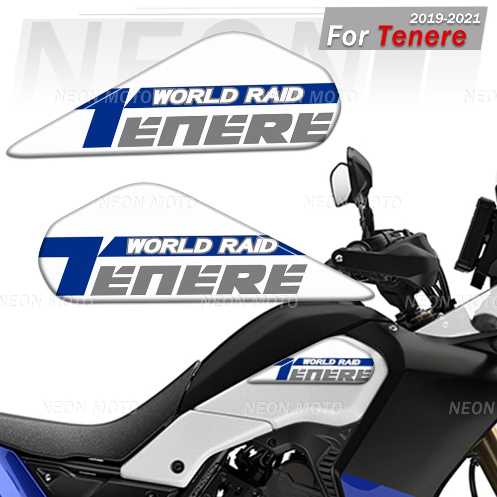 FOR Protection Set Kit Handshield Wind Deflector Tenere T700 XTZ 700 T7 Tank Pad Side Stickers Decal 2019 2020 2021