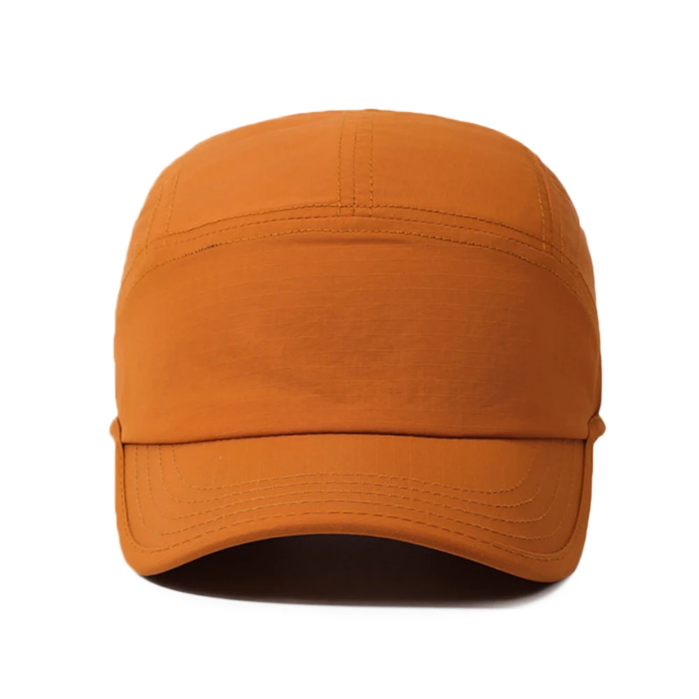 FS Autumn Fast Drying Outdoor Running Hat For Men Yellow Orange Short Brim Women Hats Adjustable Breathable Baseball Cap Bone