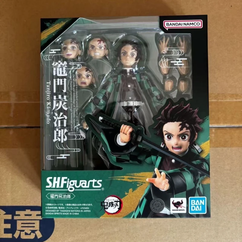 

In stock Bandai SHF Demon Slayer: Kanjiro, Tanjiro, Demon Slayer, Joint Activate Figure, Doll Model