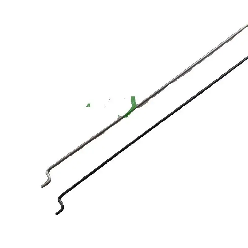Biellette de direction en fil d'acier en forme de Z de 1.2mm, train d'atterrissage Servo, modèle d'avion Rc à voilure fixe