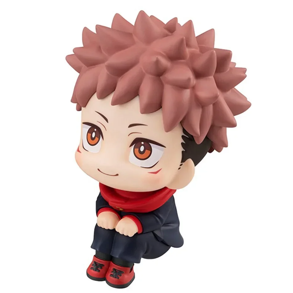 10 cm Jujutsu Kaisen Q-Sitzende Anime-Figur, PVC-Modell, Yuji Gojo Megumi Nobara Figur, Auto-Desktop-Dekoration, Geschenk für Anime-Liebhaber – Detail 4