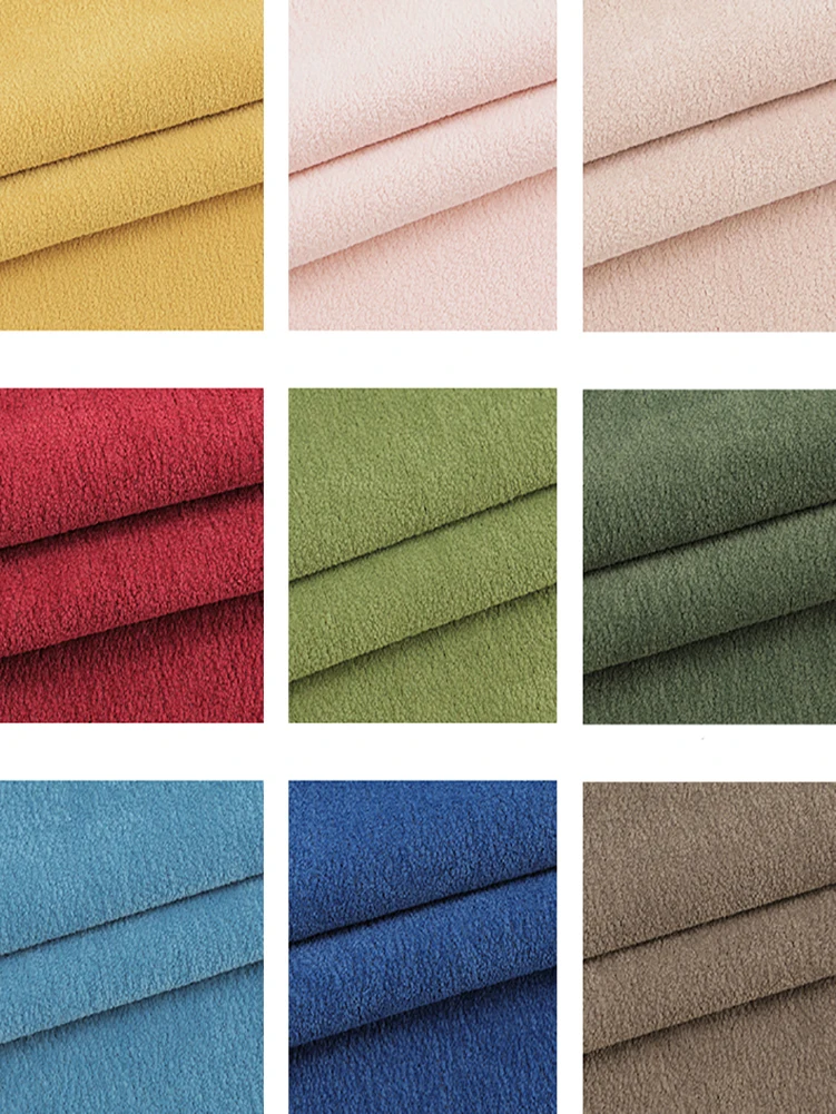 

Простая синель ткань в молочном стиле для шитья дивана бархатная наволочка обивка на полметра