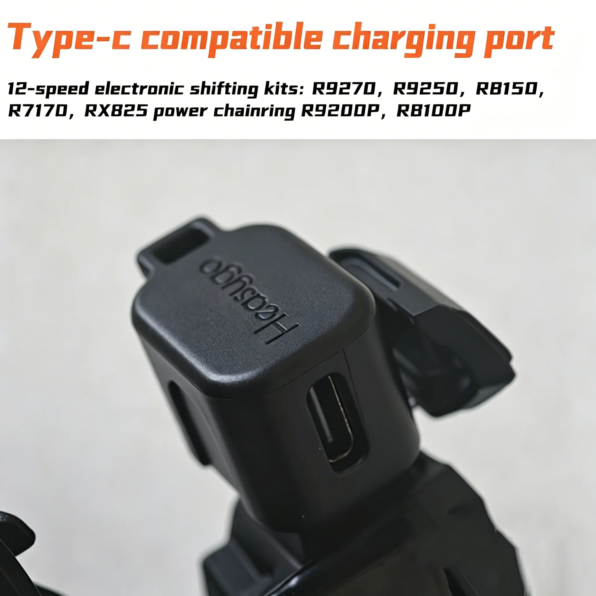 Heasygo Elektronischer Schaltadapter für Shimano 12-Gang R9200 R8100 R7150 mit Typ-C-Schnittstelle, tragbares Fahrradzubehör – Detail 6