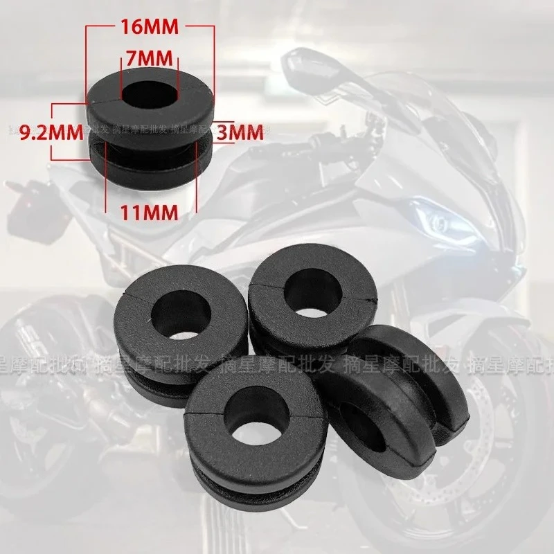 4pcs for BMW S1000RR motorcycle R1200 shell shock-absorbing rubber gasket