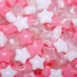 150pcs Non-Toxic Free BPA Soft Plastic Balls 2.67inch Star Multi-shaped for kids Play house Pool Birthday Party Decoration