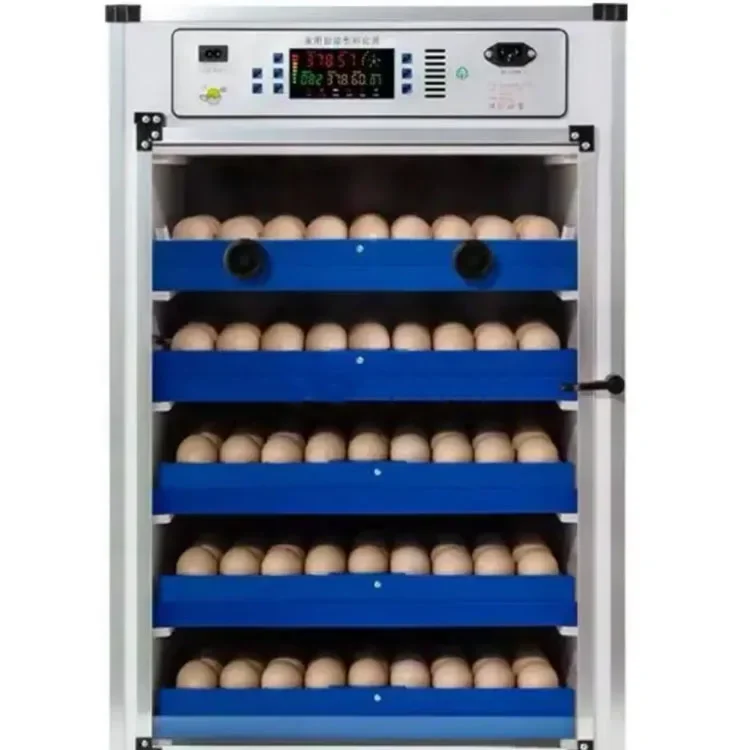 

High Quality Dual Power Egg Incubator Hatcher New Materials 340 Eggs Chicken Incubator For Home Use For Ducks Turkeys Made PC PP