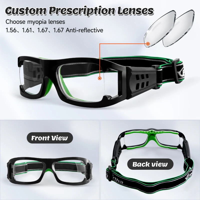 

Teenagers Basketball Goggles, Football Goggles, Cycling Goggles, Protective Eyewear, Can Replace Myopia Prescription Lenses