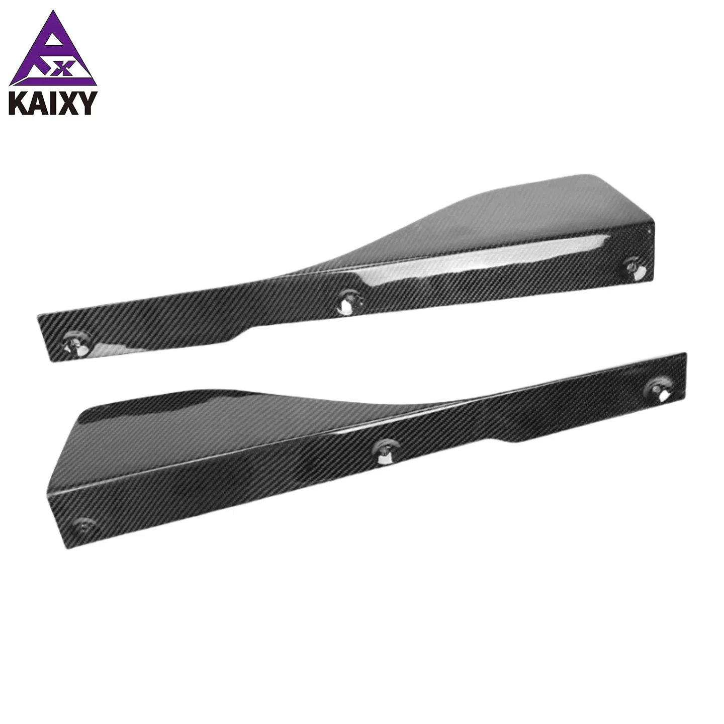 KXY AC Style Dry Carbon Fiber Side Skirt for BMW 8 Series G14 G15 G16 840i Bodykit