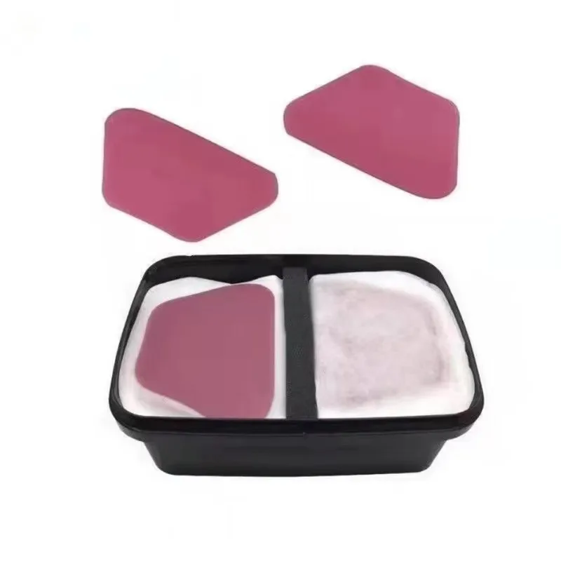 50PCS/BOX Dental Light Curing Model Material Tray Lab Individual Custom Mold Tray Material Resin Base Plate
