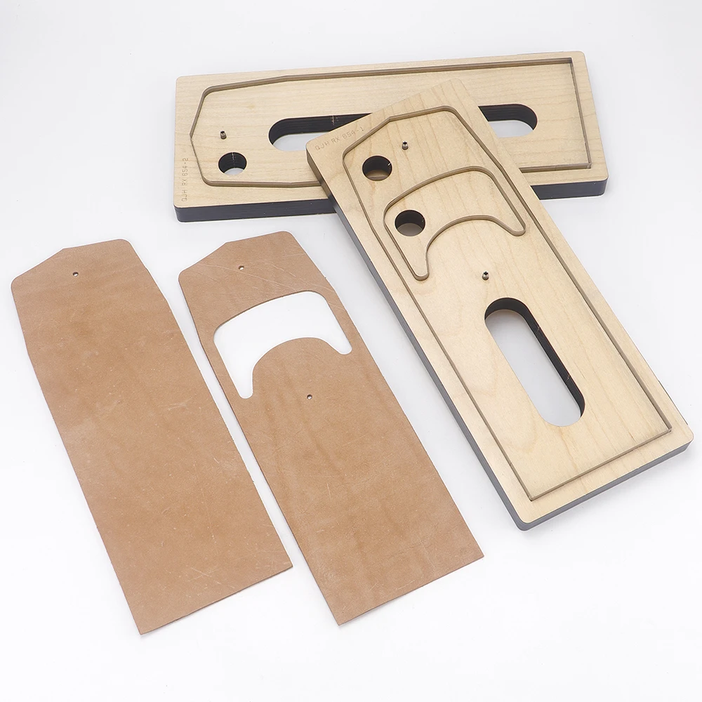 Leather Craft Cutting Die, Making Pen Case Storage Pouch Steel Blade Mold, DIY Handmade Leather Accessories Cutting Tool