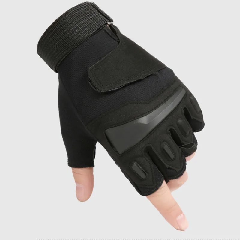 

Fingerless Gloves for Men Breathable Gym Workout Cycling Training Gloves