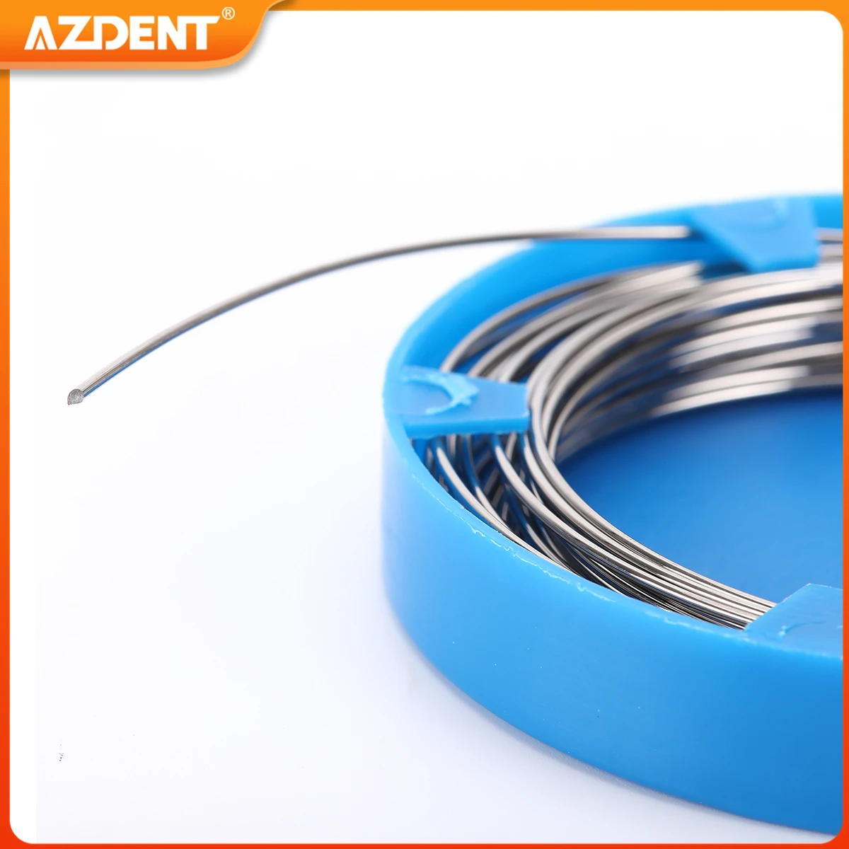 50g/Roll Dental Orthodontic Arch Wire AZDENT Stainless Steel Size 0.5/0.6/0.7/0.8/0.9/1.0mm Archwires Dentistry Tools