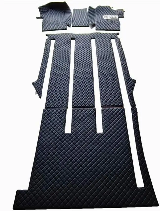 

Custom full set car floor mats for Right hand drive Mercedes Benz V 220 d W447 2025-2014 7 8 seats waterproof carpets for V220d