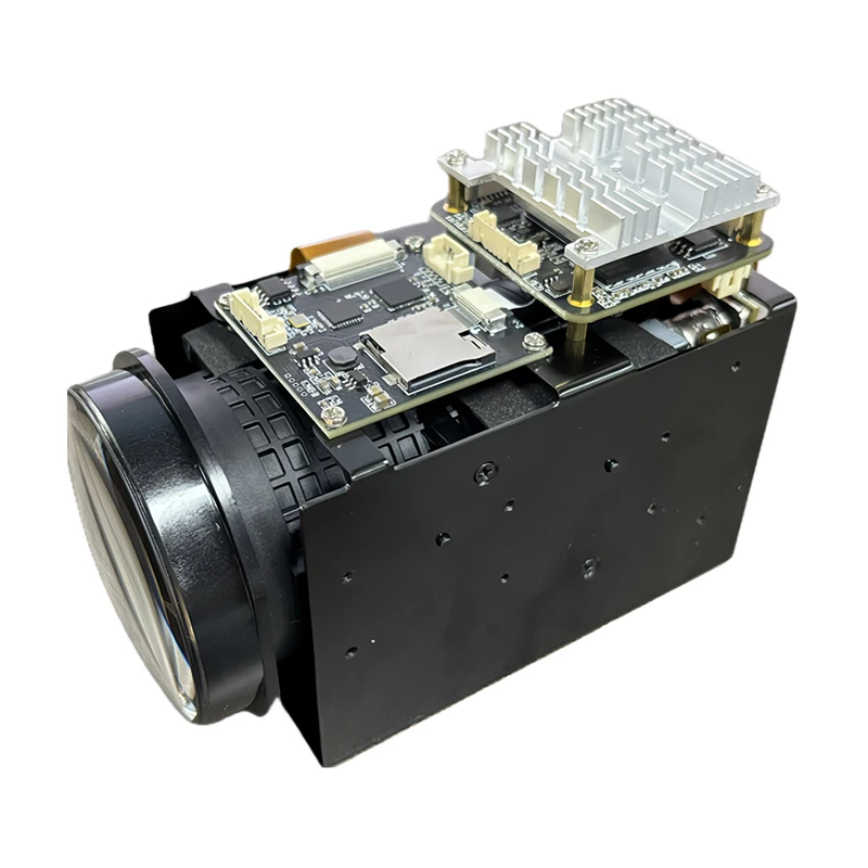 Modul Kamera IP Black Light 4MP Imx664 20X Optical Zoom Autofocus, Slot Kartu SD 1520P Full HD Block Camera Modul Sensor CMOS