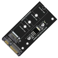 M.2 SATA Adapter M2 To SATA Adapter M.2 To SATA Adapter M.2 NGFF Converter 2.5Inch SATA3 Card B Key For 2230-2280 M2 SSD-N33R 6