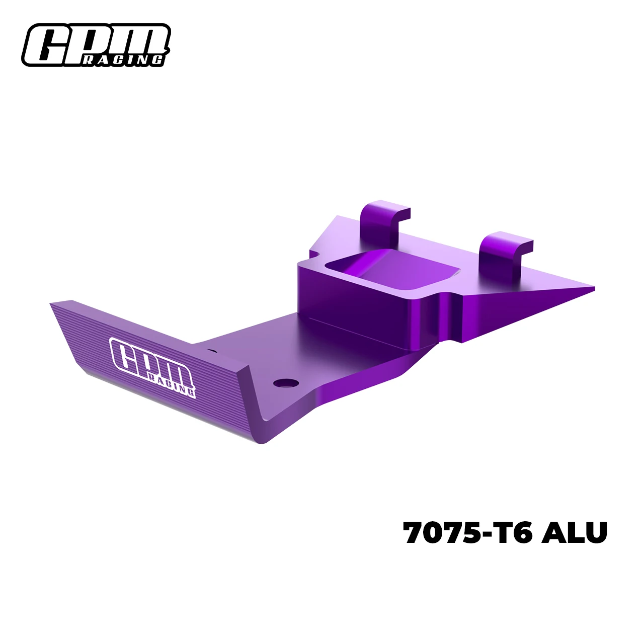 Pare-chocs de plaque de protection avant en alliage GPM 7075, pour Buggy LOSI 1/24 Micro-B 2WD RTR