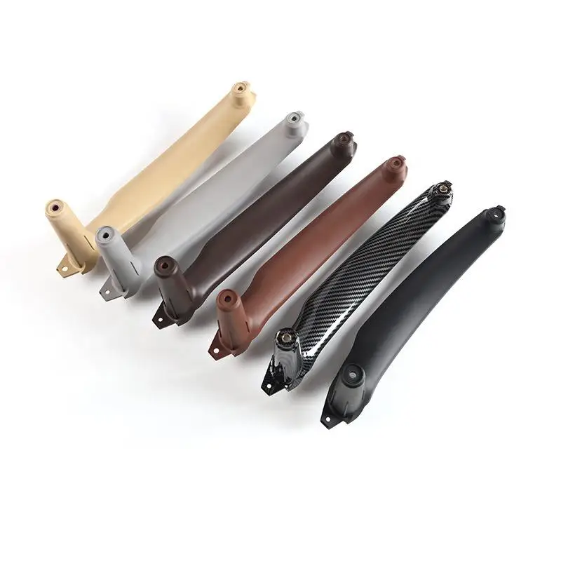 E70 E71 ترقية LHD سيارة الداخلية مقبض سحب الباب الداخلي مسند الذراع الداخلي غطاء لوحة استبدال لسيارات BMW X5 X6 E70 E71 E72 2007-2013