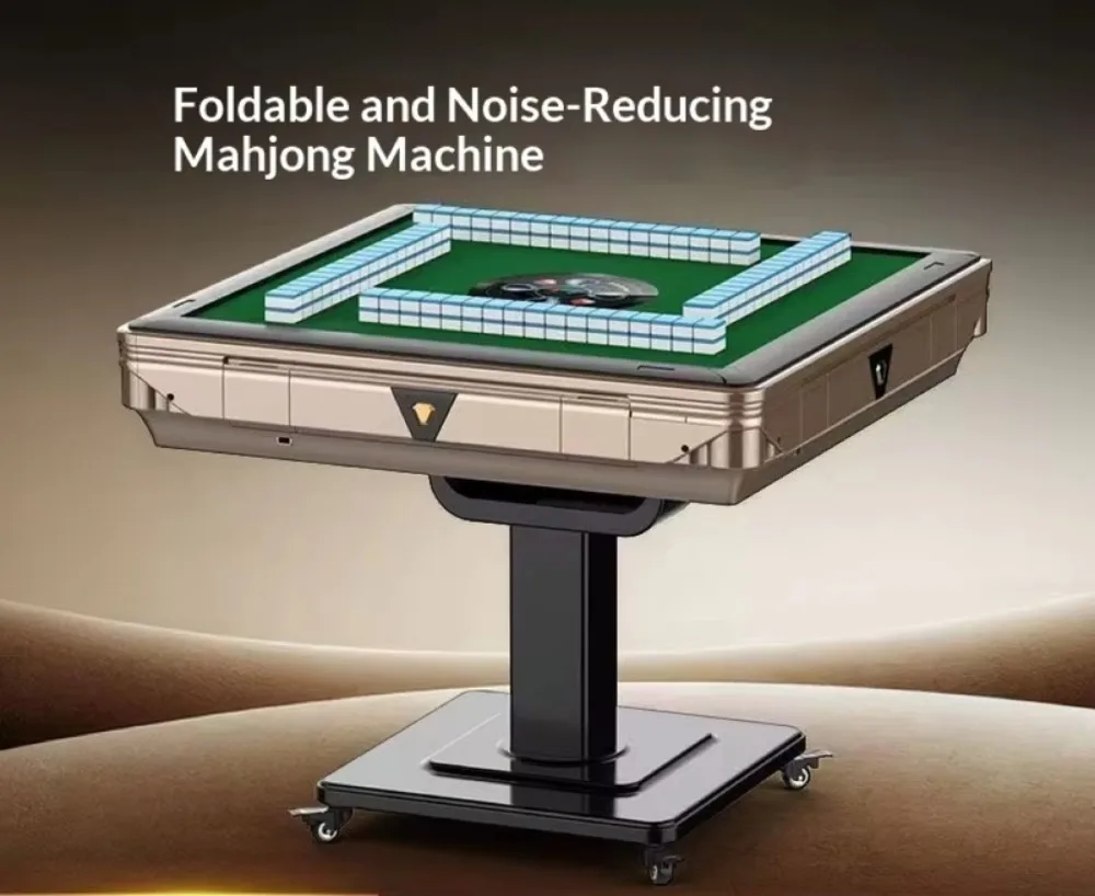 Bulk Automatic Mahjong Table High Quality Durable Foldable Electric Mahjong Machine