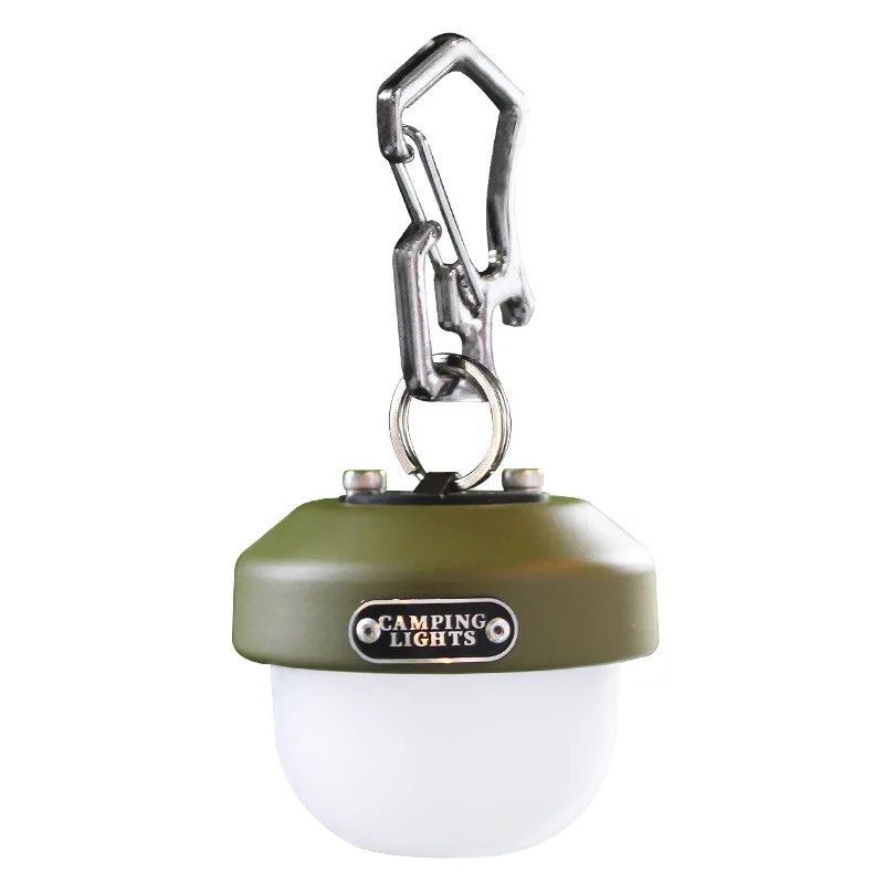New portable camping light, multi-function emergency backpack light, USB charging, waterproof and dimmable pine cone tent light