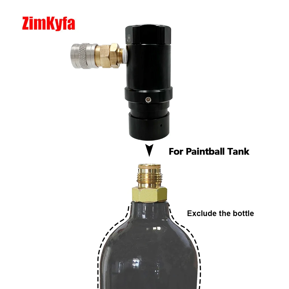 Imagem -06 - Hpa Slp-mini Regulador de ar Co2 Micro Reg us Holes Plug Calibre 300psi Baixa Pressão Ajustável 40200psi g1 214 Garrafa Novo