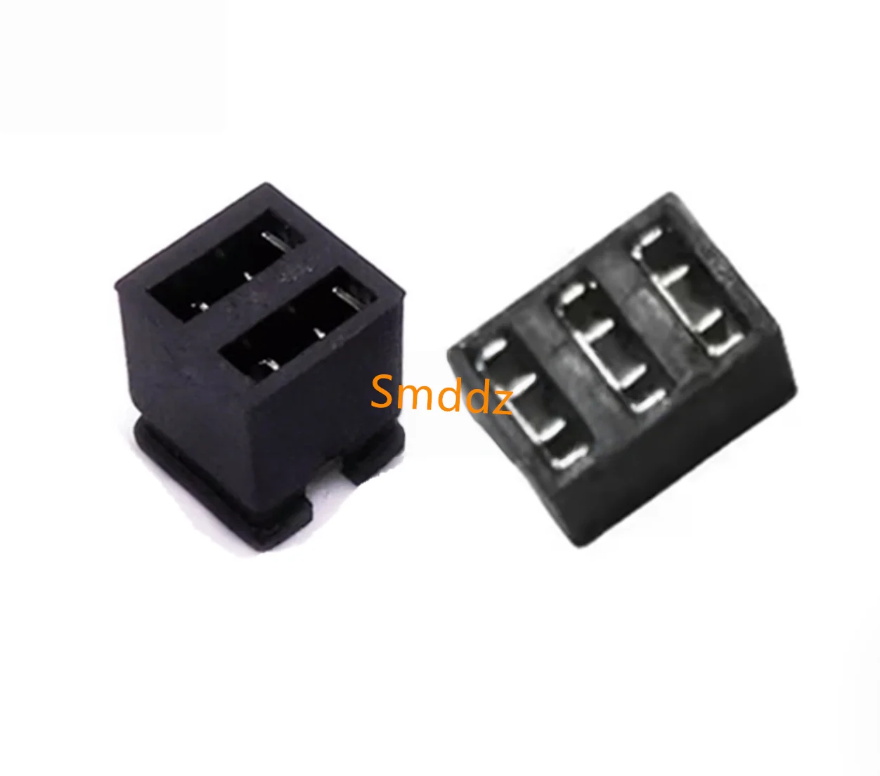 100 pieces, 2.54mm spacing 2P3P4P connected short-circuit cap/jumper cap/pin cap opening short-circuit block 2 rows 3 rows