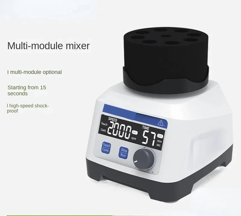 Multi-Module Vortex Mixer Laboratory Mixer Inching