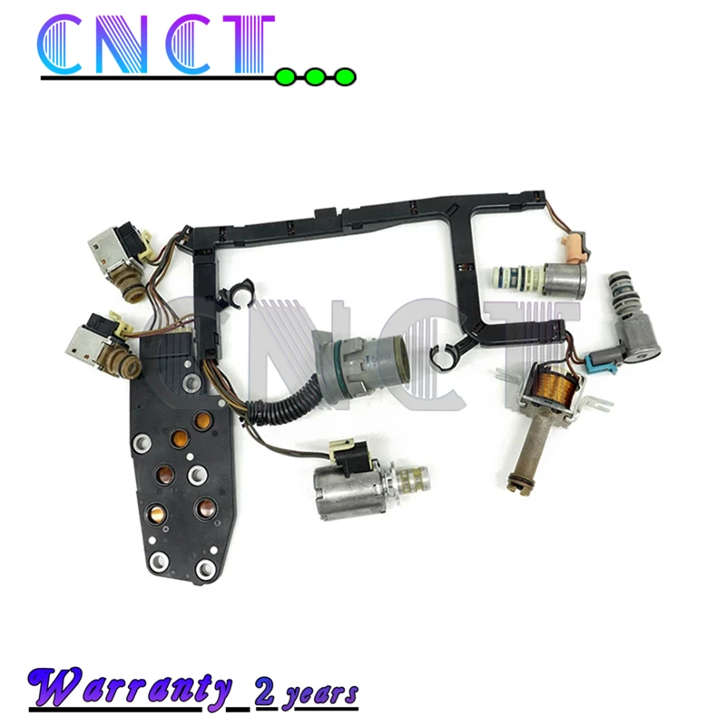 New 4L60E 4L65E Transmission Solenoid Valve with Harness Kit for Chevrolet Buick Auto Parts 4L70E