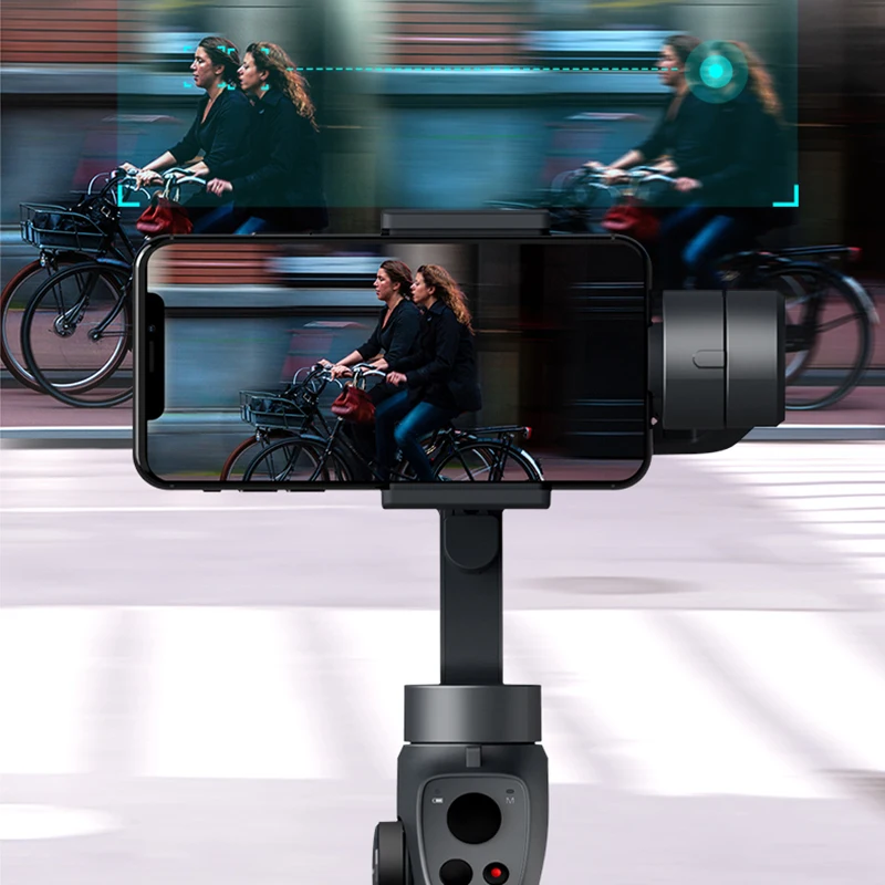 Youpin Funsnap Capture 2 Pan Tilt 3 Axis Handheld Gimbal Stabilizer Smart Phone  Multi Angle Rotation Tracking Zoom Stabilizers