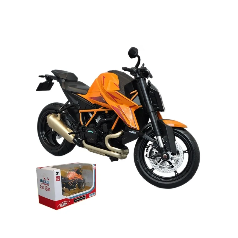 

1:12 Duke KTM RC1390 Alloy Motorcycle Model Simulation Locomotive Ornament Children's Toy Gift Wholesale