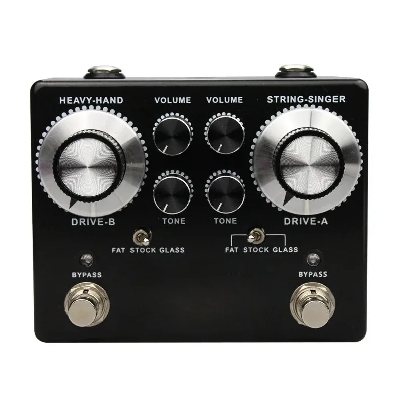 For Demonfx Jan‑Ray Overdrive Pedal True‑Bypass Analog Electric Guitar Effect Pedal 9V Guitar Accessory Component
