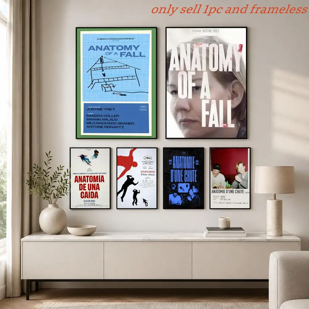 Drame Movies A-Anatomie d'une chute Poster Painting Prints Wall Art Picture Film Room Home Bar Cafe Decor Mural