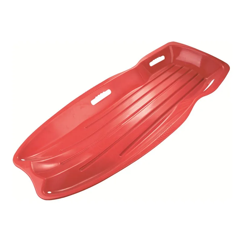 Plastic Snow Sledge Downhill Boat Sledge With Rope