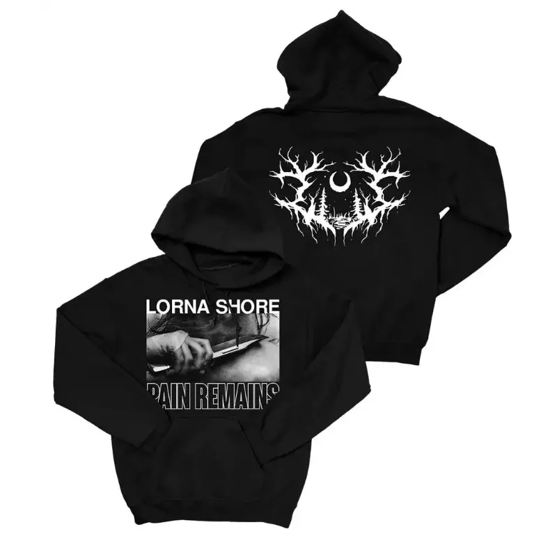 Lorna Shore Heavy Mental Band Hoodie Sweatshirts Men/women Long Sleeve Hoody Tops Harajuku Streetwear Zipper Hooded Coats