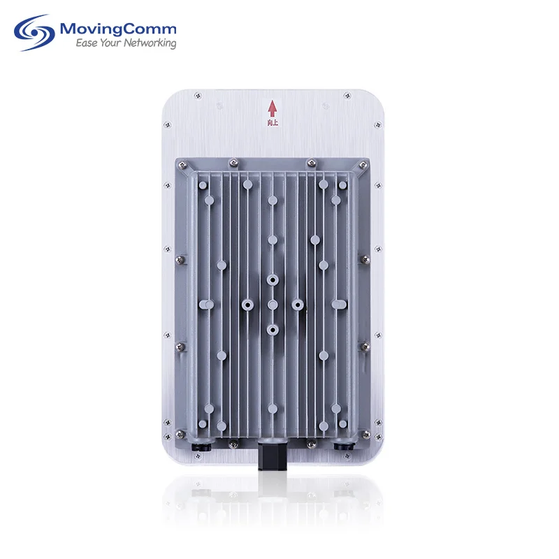 Punkt dostępowy Wi-Fi 1200 Mb/s, most Wi-Fi z PoE 48 V, zewnętrzny, 5 GHz, zasięg 15 km, bezprzewodowy router mostowy Wi-Fi do kamer Wi-Fi