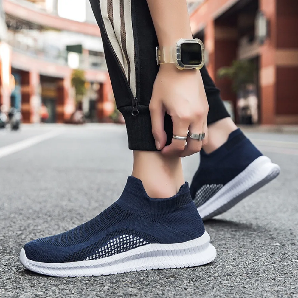 أحذية رياضية جديدة للرجال أحذية الجري تنفس الرياضة في الهواء الطلق أحذية رياضية خفيفة الوزن للرجال أحذية رياضية مريحة للتدريب الرجالي #5