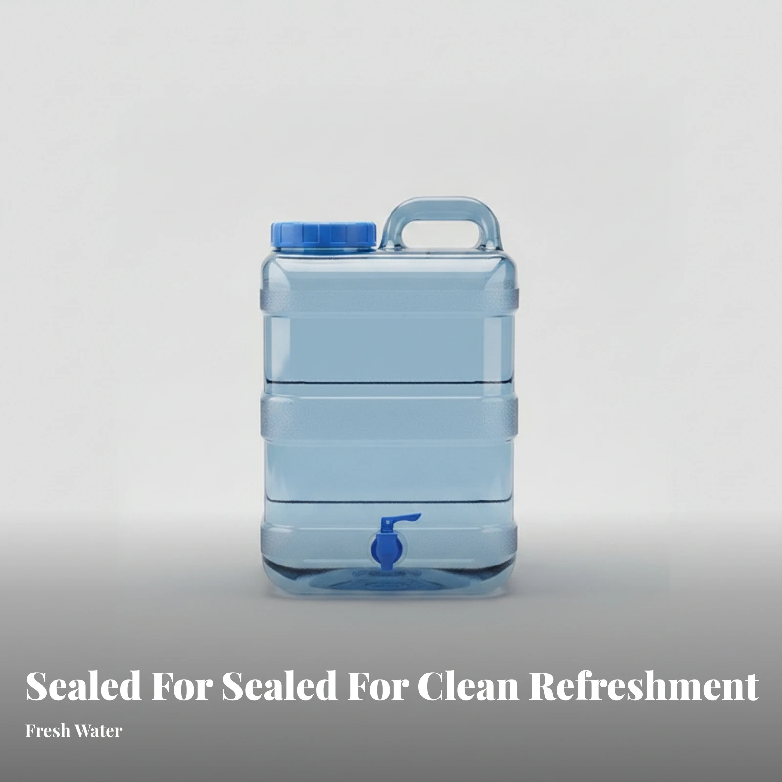 Water Hose Set Portable Water Dispenser Container Clear Translucent for Outdoor Use view 3
