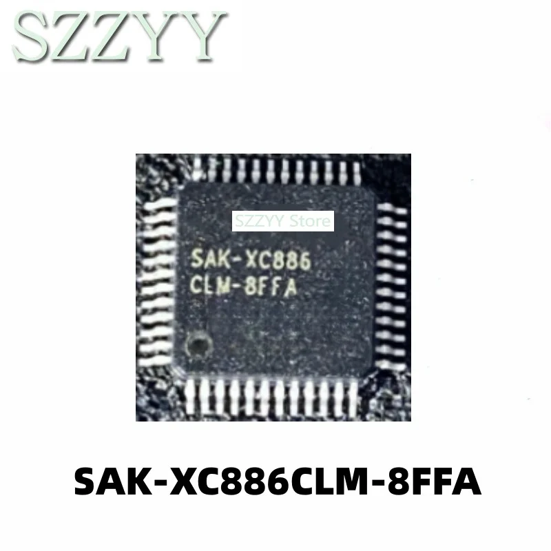 

5PCS SAK-XC886CLM-8FFA QFP48 packaged 8-bit microcontroller MUC microcontroller IC