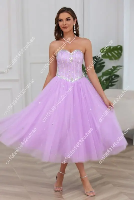 ผู้หญิง Sweetheart พรหมชุดชายาว Ball Gown Quinceanera ชุด